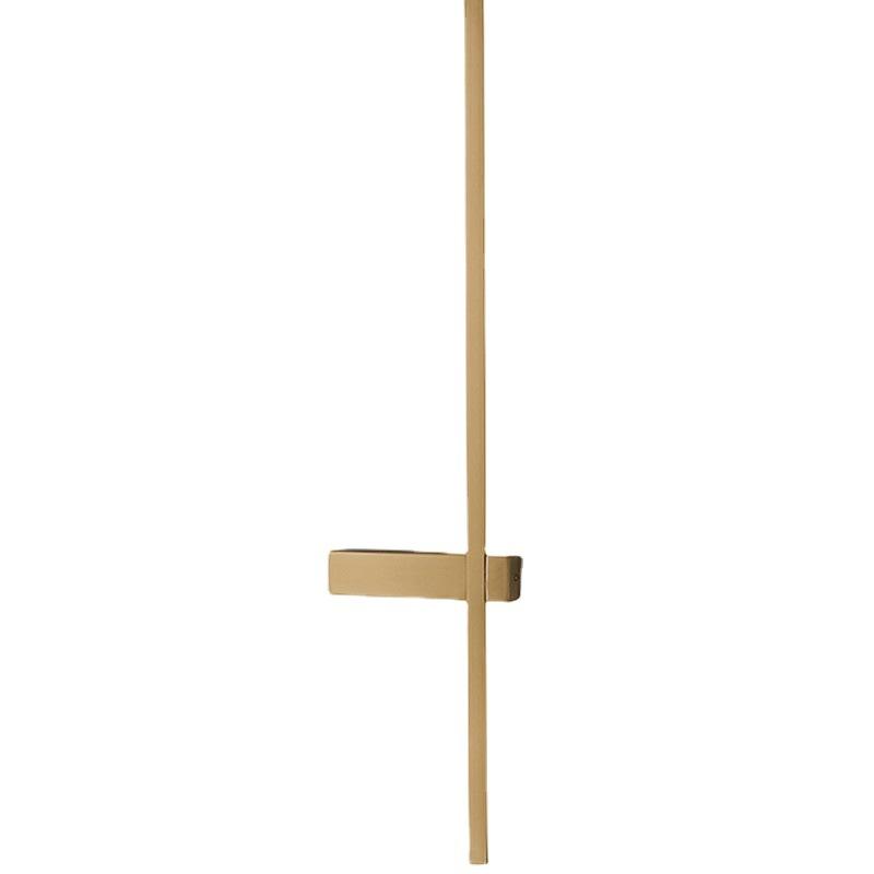 Lampada da parete a strisce da parete per interni luci a led Lampada da parete a LED lunga Lampada da parete a strisce oro nero lampada da parete per interni luci per scale a led per interni luci a led per interni