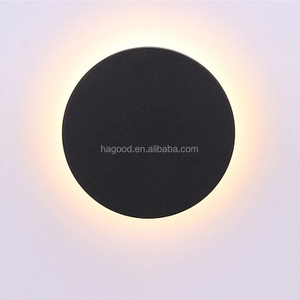 8W 12W Luce a LED moderna rotonda e di alta qualità Luce notturna per interni LED Moon Lights Eclipse Lights Indoor