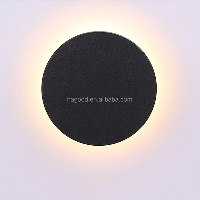 8W 12W Luce a LED moderna rotonda e di alta qualità Luce notturna per interni LED Moon Lights Eclipse Lights Indoor