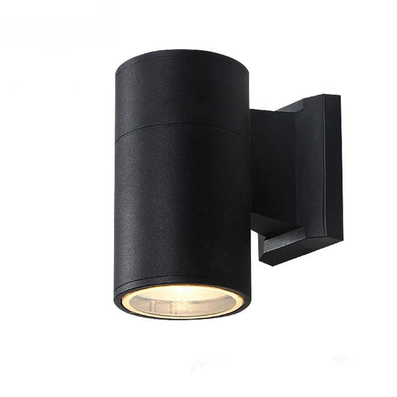 5W 12W COB Up Down Dual-Head Outdoor Led Wandlamp Wandlamp Cylinder Indoor Balkon Armatuur Waterdicht IP65 Veranda Lamp