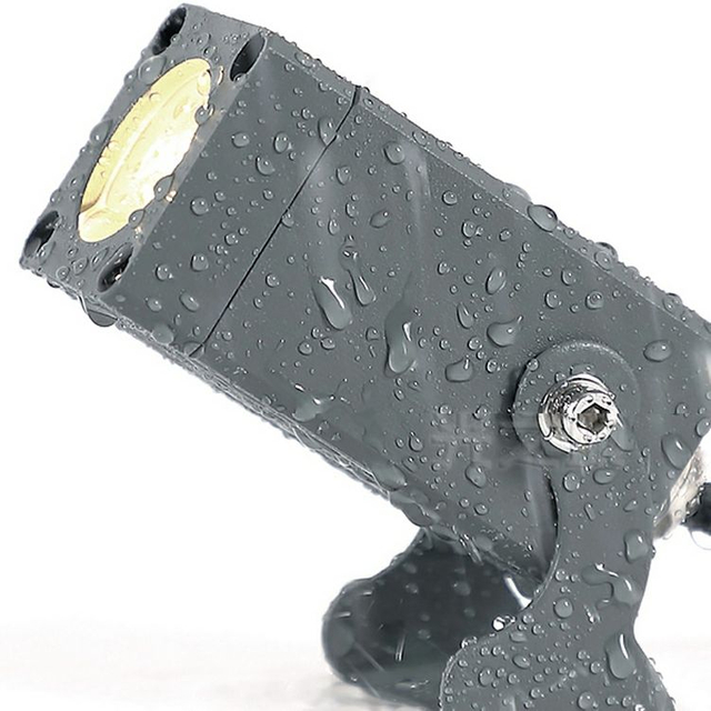 3W Outdoor LED Spot Light Black Shell Super Bright Spike Impermeabile Paesaggio IP65 Led Prato Giardino Albero Riflettore 12V 220V