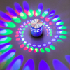 Luce mista Applique da parete con foro a spirale di alta qualità e illuminazione per interni con prezzo di fabbrica colorato per la decorazione del soggiorno