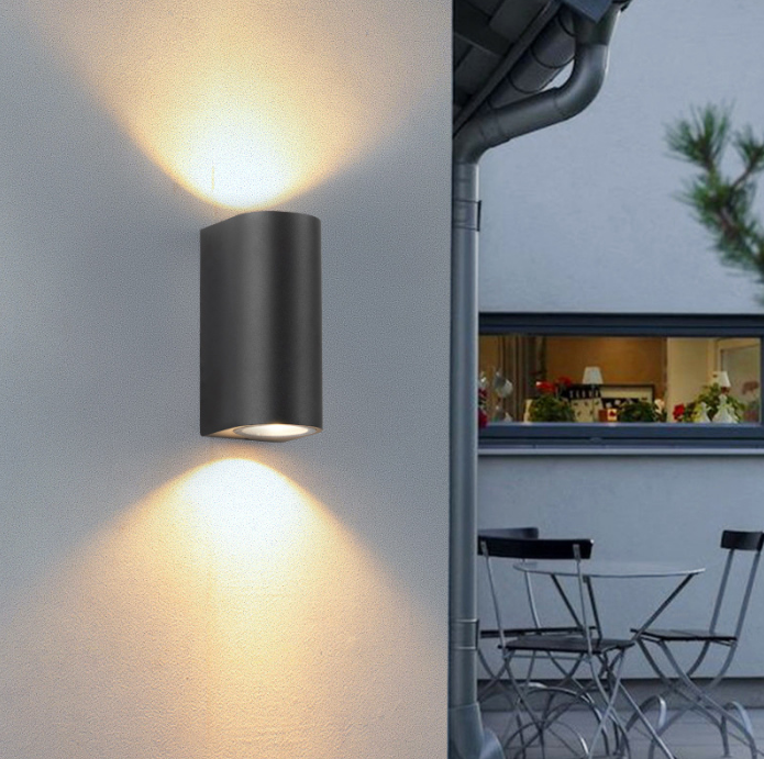 Lampada a LED dal design creativo 12W Applique da parete per interni Lampada da parete per esterni moderna nordica impermeabile per interni Homall E Decor Lampara