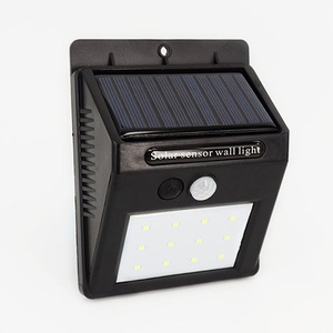LED Solar Power Light 20LED Luce a parete Sensore di movimento PIR per esterni Scaldabagno solare impermeabile
