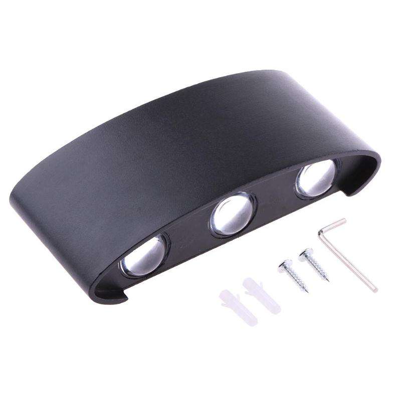 Ip65 esterno moderno giardino esterno su e giù impermeabile applique da parete a led per esterni lampada da parete 2W 4W 6W 8W luce esterna
