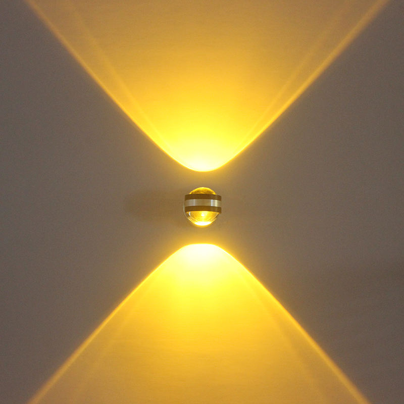 Nuova lampada da parete in cristallo bifacciale di alta qualità per hotel al coperto Prezzo competitivo Vanity Light
