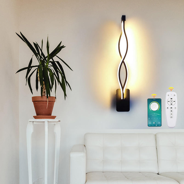 16W 21W 2.4G Lampada da camera moderna Lampada da parete a onde lunghe Lampada da notte a LED Lampada da notte a LED di alta qualità con prezzo di fabbrica di alta qualità
