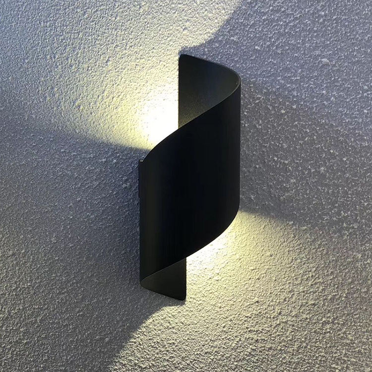 12WModerna lampada da parete a LED per interni Scale Up Down Light Fixture Comodino Loft Soggiorno Lampade per la casa