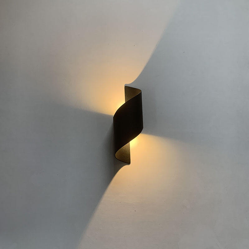 Lampada da parete per esterni 12W Led Mirror Sconce per illuminazione domestica Decorazione fantasiose luci notturne
