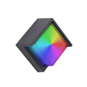 Wandleuchte Hagood Tuya APP Applique da esterno di alta qualità Wifi Lampada da parete quadrata impermeabile che cambia colore grazie alle lampade per app intelligenti