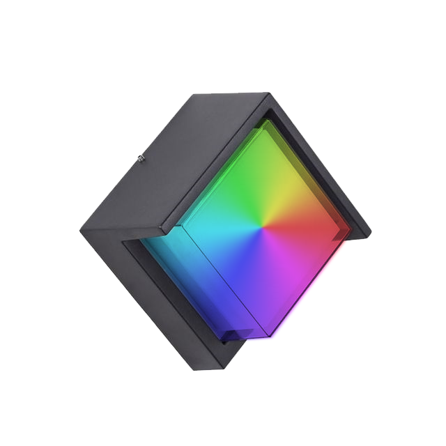 Wandleuchte Hagood Tuya APP Applique da esterno di alta qualità Wifi Lampada da parete quadrata impermeabile che cambia colore grazie alle lampade per app intelligenti