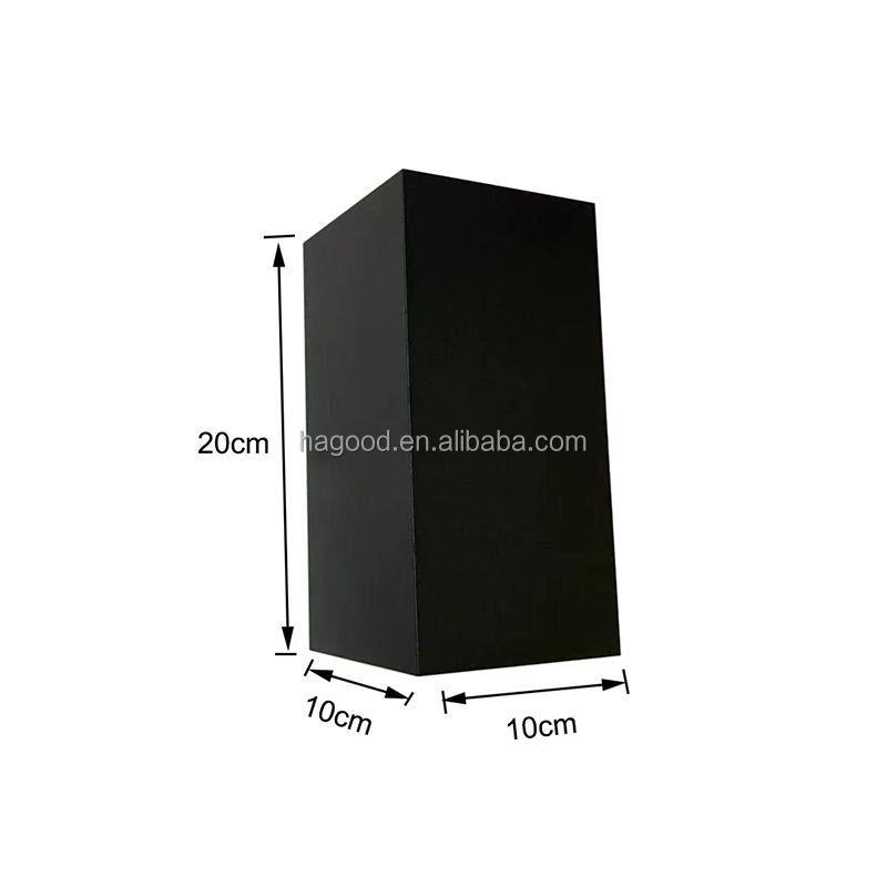 Nuova lampada su e giù a Led Modern Square IP65 Impermeabile Outdoor Home Wall Sconce Prezzo economico di alta qualità
