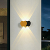 Nuovo Corridoio Scale Illuminazione Lampada da parete a LED Esterna impermeabile IP65 Su e giù Applique da parete Luce acrilica Luci da giardino 220V