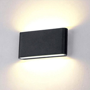 18W LED IP65 Illuminazione per esterni Lampada da parete moderna Lampada da parete a LED impermeabile per interni Soggiorno Applique da parete a led quadrata chiara