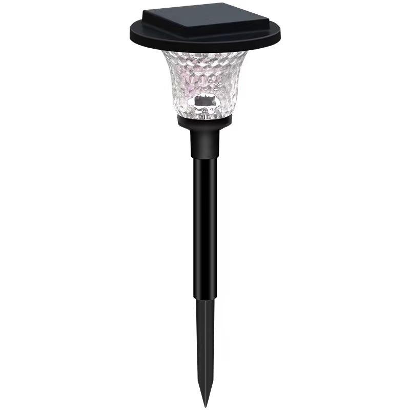 Batteria 600MA/1000MA Lampada da giardino solare Lampada decorativa solare Lampada solare da giardino Lampada solare in vetro Lampada da giardino paesaggistica Lampada da percorso inserita Polisilicio monocristallino