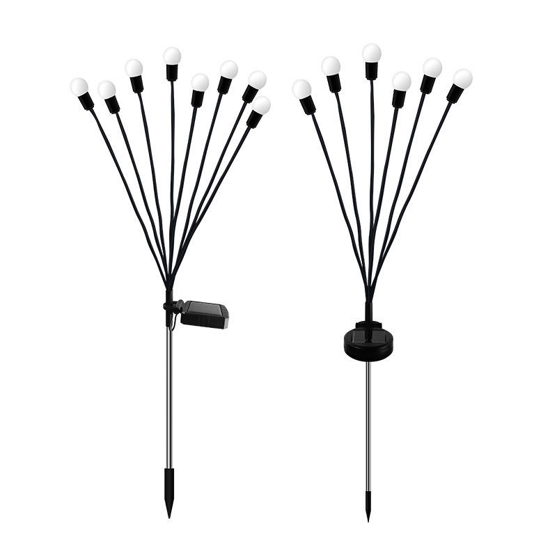 lampada solare per esterni applique da parete solari per esterni applique da parete solari vacanze di Natale all'aperto parco resort tessuto decorativo luce decorativa da giardino a led