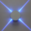 Lampada da parete per interni a LED da 12W Lampada da parete a croce a luce bianca calda / luce bianca fredda Camera da letto Soggiorno Lampada da parete TV Applique rotonda