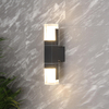 Lampada da parete a led in alluminio per esterni IP65 impermeabile Up Down applique da parete per illuminazione del corridoio del comodino della camera da letto delle scale di casa regolabile