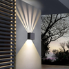 Lampada da parete a LED da 6W Lampada da parete da giardino IP65 Lampada da esterno impermeabile Apparecchio per la decorazione della casa Illuminazione Corridoio Corridoio Luce
