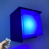 parete a led per esterni IP65 Tuya graffiti controllo APP intelligente oscuramento colorato lampada da parete per esterni impermeabile luce moderna per esterni