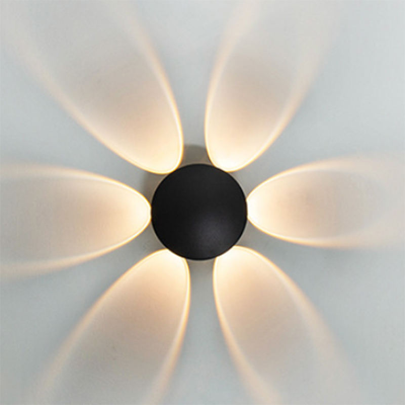 4W 6W 8W LED lampada da parete comodino a fungo moderno hotel corridoio corridoio scala portico decorazione lampada applique da parete