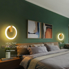 Moderna lampada da parete a LED Acrilico 85-265V Semplice camera da letto Sconce Soggiorno Comodino Scala Decorazioni per la casa Luci da parete per interni Cottage