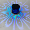 Lampada da parete a fiori 3W Lampada da parete a colori a LED Lampada da parete RGB Lampada da parete a colori con telecomando Lampada da parete decorativa Lampada da parete con telecomando a infrarossi
