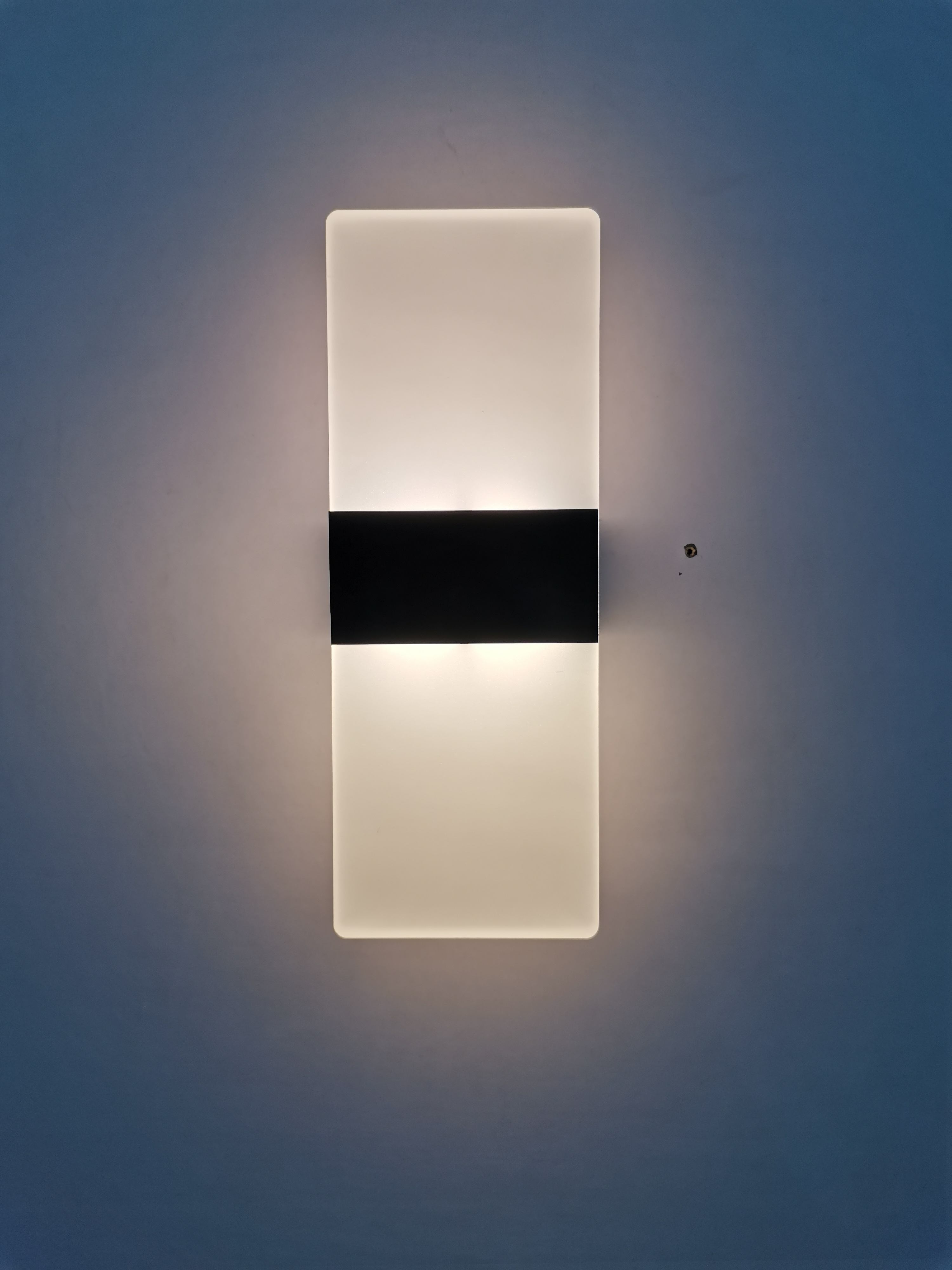Lampada da parete in acrilico 6W semplice soggiorno a led Sfondo Lampada da parete rotonda Lampada da corridoio per hotel illuminazione minimalista