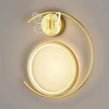 Lampade da parete a sospensione a LED a farfalla da 12W lampada da comodino montaggio a parete Nordic Illuminazione per interni Lampada da comodino Lampade a sospensione Decorazione moderna del soggiorno