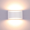 Nuova lampada da parete a LED per interni da 10 W su e giù in alluminio Decorare applique da parete Applique da parete a LED per camera da letto Illuminazione impermeabile