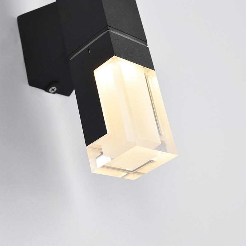 Lampade da parete moderne a LED bianco / oro con illuminazione interna nera per la camera da letto della sala da studio Lampade da soggiorno Ingresso 90-260 V