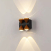 Nuovo stile su e giù per la luce notturna impermeabile Lampada da parete a LED IP65 85-265V Applique da parete