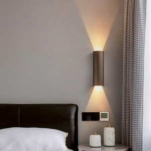 Nuove lampade da parete Led Lineare Light Up And Down Corpo luminoso Lampada Articolo Stile di illuminazione Ufficio moderno Rohs Materiale Epistar Flusso di ingresso
