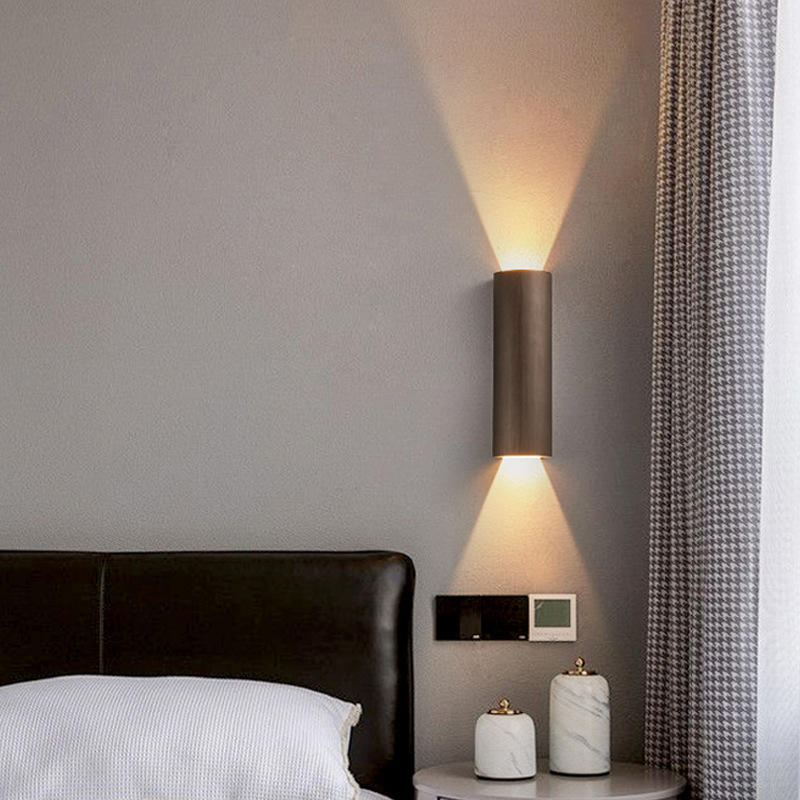 Nuove lampade da parete Led Lineare Light Up And Down Corpo luminoso Lampada Articolo Stile di illuminazione Ufficio moderno Rohs Materiale Epistar Flusso di ingresso