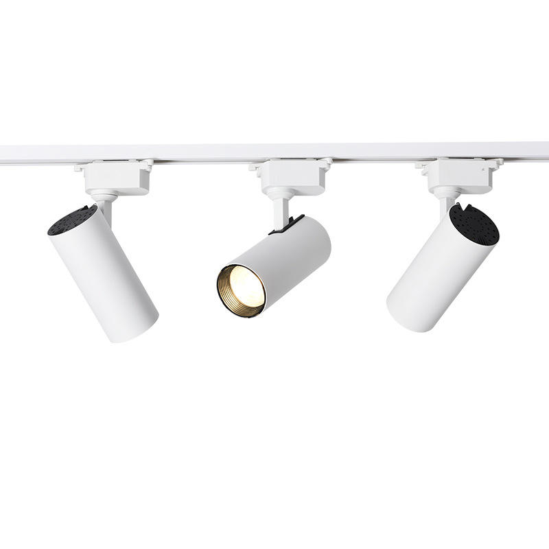 Faretto a binario ad alto display Faretto a LED Negozio di abbigliamento Montato a soffitto Sfondo del soggiorno Faretto a binario per rondelle da parete per guardaroba