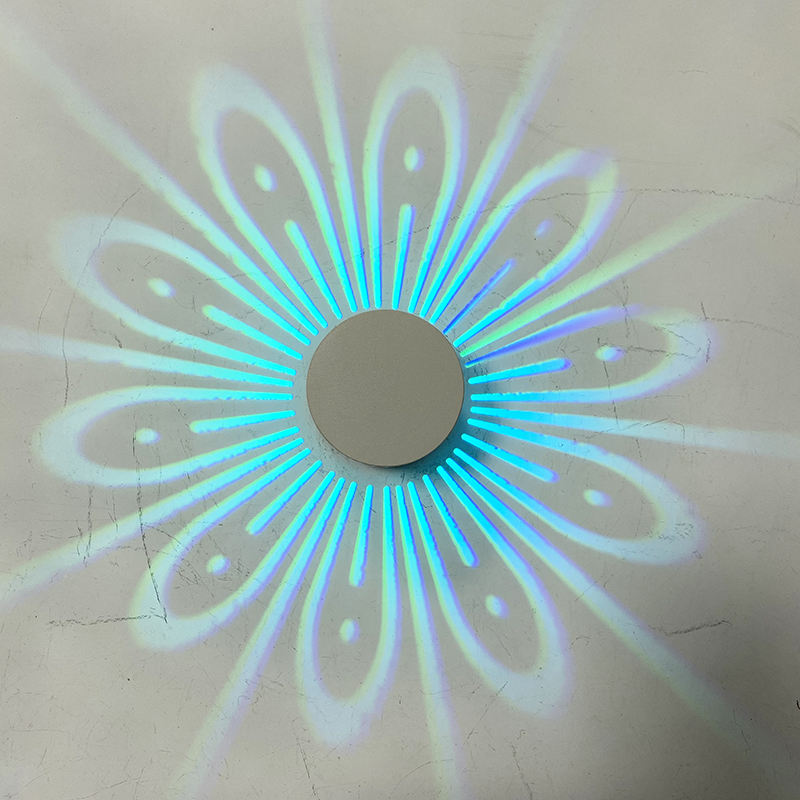 Nordic Peacock Lamp Golden Peacock Applique da parete a Led Nordic RGB Applique Illuminazione per la decorazione Camera Lustre Decor Animal Bird 360
