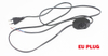 Vendita calda 301 Interruttore a pulsante dimmerabile Cavo spina europea 301 interruttore dimmer Spina americana Cavo AC110-220V 1,8 m