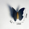 Lampada da parete per esterno a forma di farfalla 6w IP65 impermeabile per luce decorativa da giardino