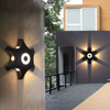 Lampada da parete a LED da esterno per interni impermeabile IP65 Applique da parete Illuminazione decorativa per camera da letto