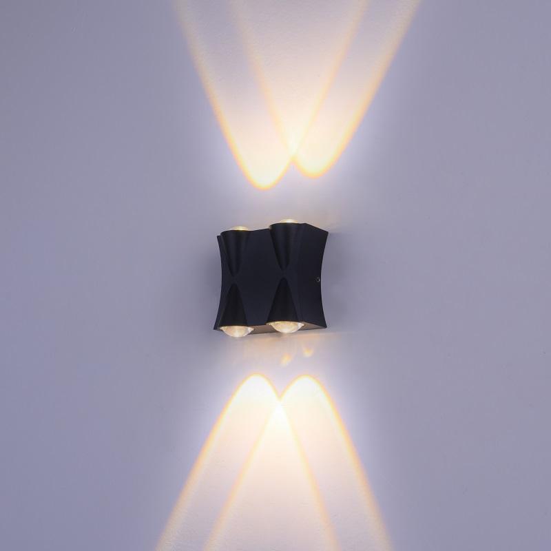 LED Impermeabile IP65 Lampada da parete da giardino Lampada da parete a LED decorativa per interni ed esterni