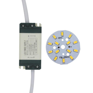 7W SMD5730 Chip a diodi emettitori di luce + alimentatore LED con guscio in plastica per plafoniera a LED