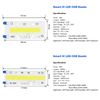 LED COB Light chip 30W 50W 70W 100W 150W LED Chip lampadina 220V Ingresso Smart IC LED Driver per proiettore LED fai da te