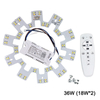 Smart 2.4G lampadario a soffitto LED 5730 SMD Chip sostituzione superficie sorgente luminosa con telecomando per cucina soggiorno