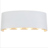Moderno LED in alluminio per esterni per interni Ip65 su e giù per la casa scale comodino bagno luce bianca o nera LED Wandlamp