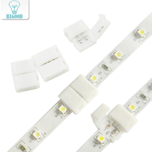 8mm2P/10mm 2P/10mm 4P Splitter Senza Saldatura Sinistra Rapida Senza Saldatura Connettore Angolo Adattatore 12 v 3528/5050 Striscia LED RGB