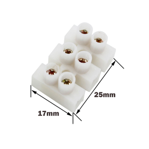 Morsettiera a 3 cifre Connettore a vite 10A senza saldatura Connettore rapido ignifugo Adatto per accessori Attrezzatura