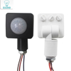 20mm 24mm 40mm Rilevatore PIR Ruota regolabile di 180 gradi Interruttore di ritardo del sensore di movimento umano a raggi infrarossi per luce a LED