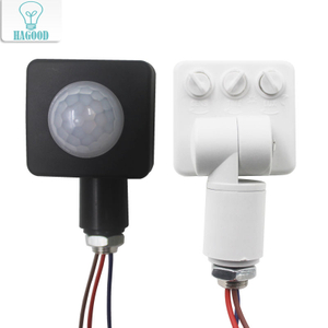 20mm 24mm 40mm Rilevatore PIR Ruota regolabile di 180 gradi Interruttore di ritardo del sensore di movimento umano a raggi infrarossi per luce a LED