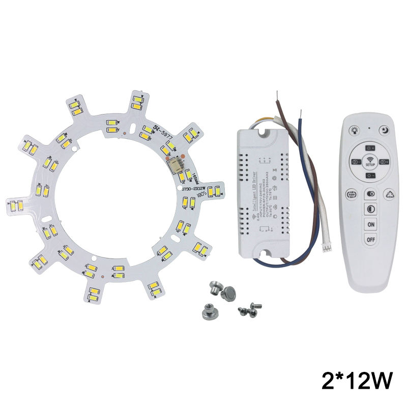 5730 SMD LED illuminazione a soffitto 2.4G WIFI telecomando per il controllo della connessione del telefono cellulare per la plafoniera della cucina del soggiorno