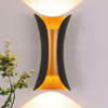 Nuova lampada da parete esterna impermeabile IP65 10W 12W applique da parete a LED per giardino Nordic Modern Bright Fixtures Decorate Art Restaurant